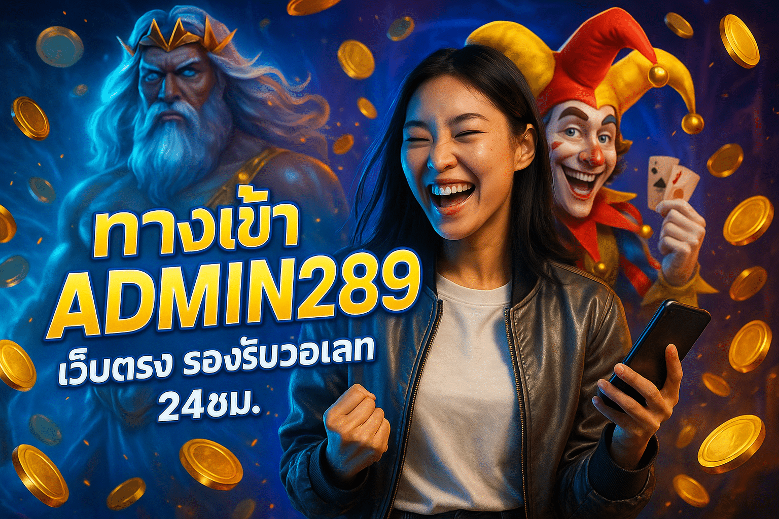 ทางเข้า ADMIN289 เว็บตรง รองรับวอเลท 24ชม